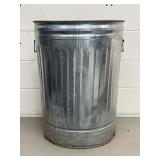 Galvanized Metal Storage Can