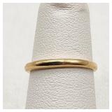 14K Gold Wedding Ring 1.8mm Band