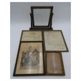 Campbell Family Framed Pieces