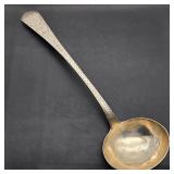 Signed IC Likely Coin Silver Punch Ladle
