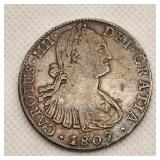 1807 Spanish Colonial Silver 8 Reales
