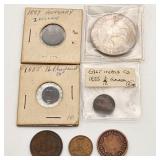 Foreign Coins Asstd Countries 1835 Onward