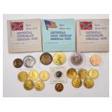 Civil War Token + Presidents Assorted Tokens