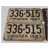 Virginia License Plates