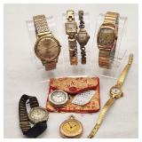 Vintage Watches Elgin Gruen Hampden Etc
