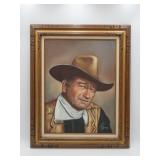 Marcos Amaro John Wayne Oil Painting
