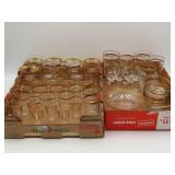 Gold Decorated Glass Tablewares
