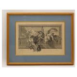 Charles Le Brun Allegorical Engraving