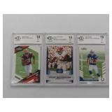 BCCG Graded Football Cards