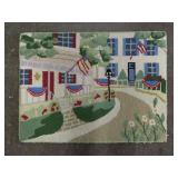 Americana Needlepoint Rug