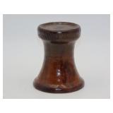 Mid Atlantic Glazed Redware Stand
