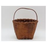 New England Woven Splint Basket