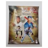 Cepeda And Alomar Signed Baseball Poster