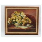 D. Ladd Floral Still Life Painting