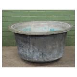 Large Copper Tub