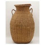 Att. Harold Nickelson Oak Splint Feather Basket