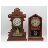 Antique Wooden Shelf Clocks