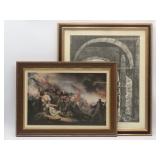 Luigi Rossini Colosseum Etching