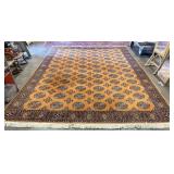 Bokhara Style Oriental Area Rug