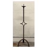 Wrought Iron Pricket Candlestand