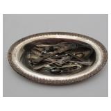 Wilcox Silver-Plated Bowl And Flatware