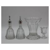 Glass Dispensers And Vases incl. Heisey