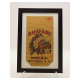Rapahanoc Framed Corn Meal Bag