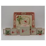 Bat Trang Dragonfly Tea Set