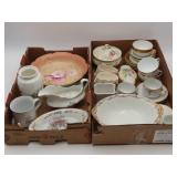 Haviland And Floral Porcelain Tablewares