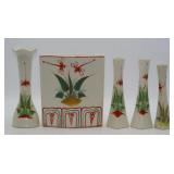Bat Trang Dragonfly Vases