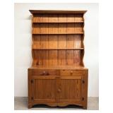 Yellow Pine Dutch Cupboard