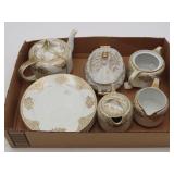 Noritake And Gold Decorated Tablewares
