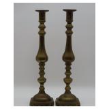 Pair Of Brass Candlesticks