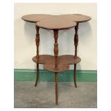 Cloverleaf Two Tier Accent Table