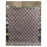 Two Panel Woven Coverlet