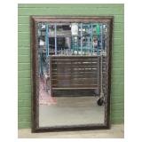 Decorative Framed Beveled Wall Mirror