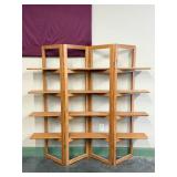 MCM Style Folding Four Tier Display Shelves
