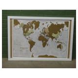 Maps International Scratch The World Map