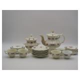 Lustre Decorated Tea Service