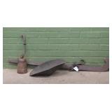 Steelyard Scale With Weight And Pan