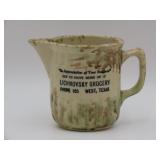 Lichnovsky Grocery Advertising Pitcher