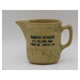 McMahon Hatchery Advertising Pitcher
