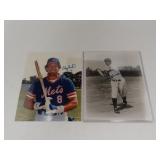 Gary Carter And Joe Sewell Autographs