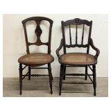 Walnut Frame Victorian Chairs