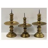 Bell Metal Brass Pricket Candlesticks