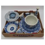 Wedgwood, Spode And Delft Blue Tableware