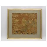 Virginia Parrot And Floral Needlework