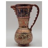 European-Style Lusterware Pitcher