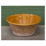 Large European Terracotta Bowl