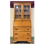 Slant Front Secretary Bookcase